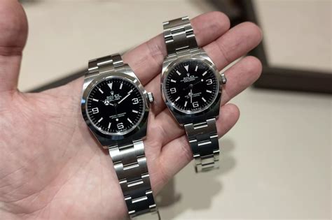 rolex explorer 44mm|rolex explorer 36mm vs 40mm.